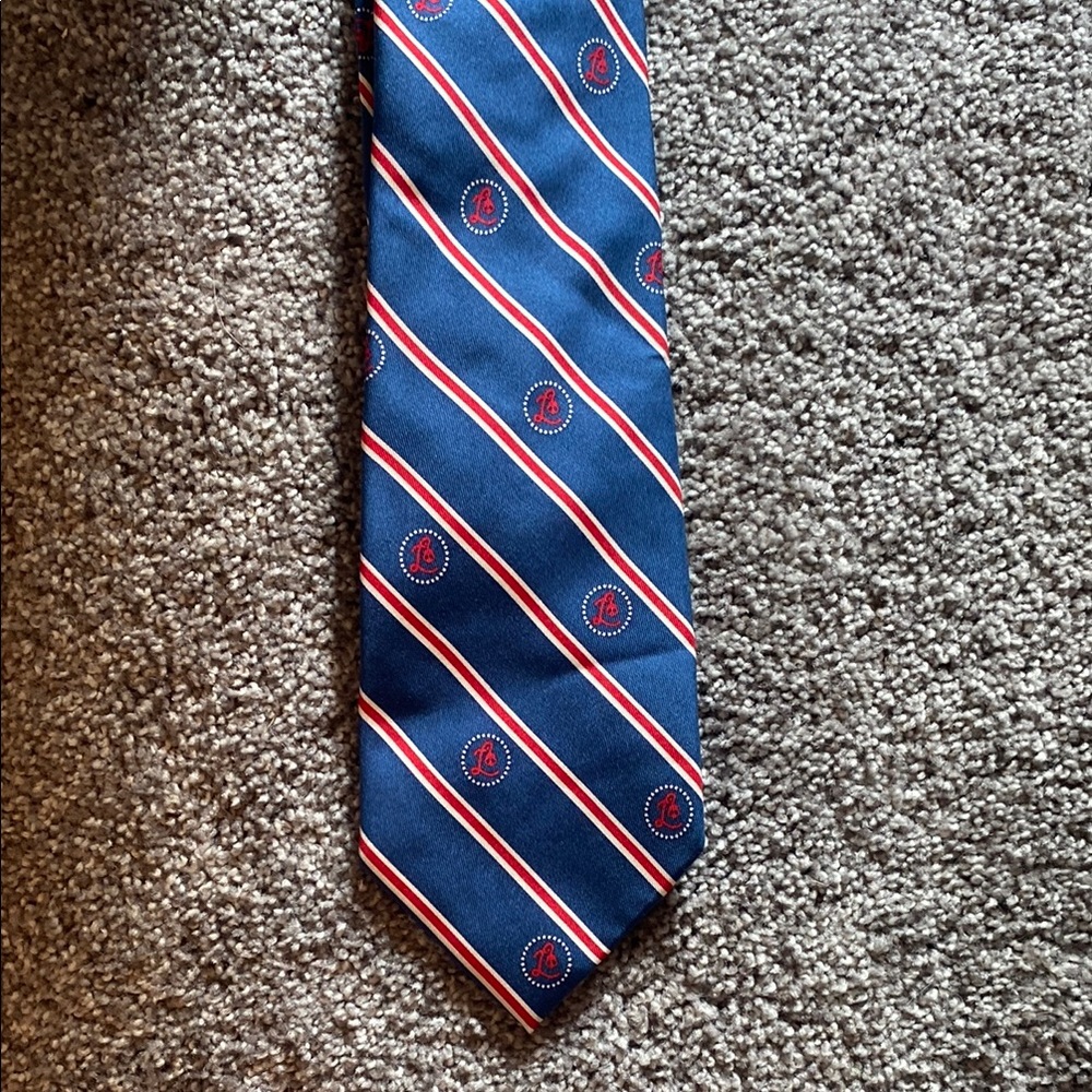 Vineyard Vines Liberty Bell  Blue Striped Tie